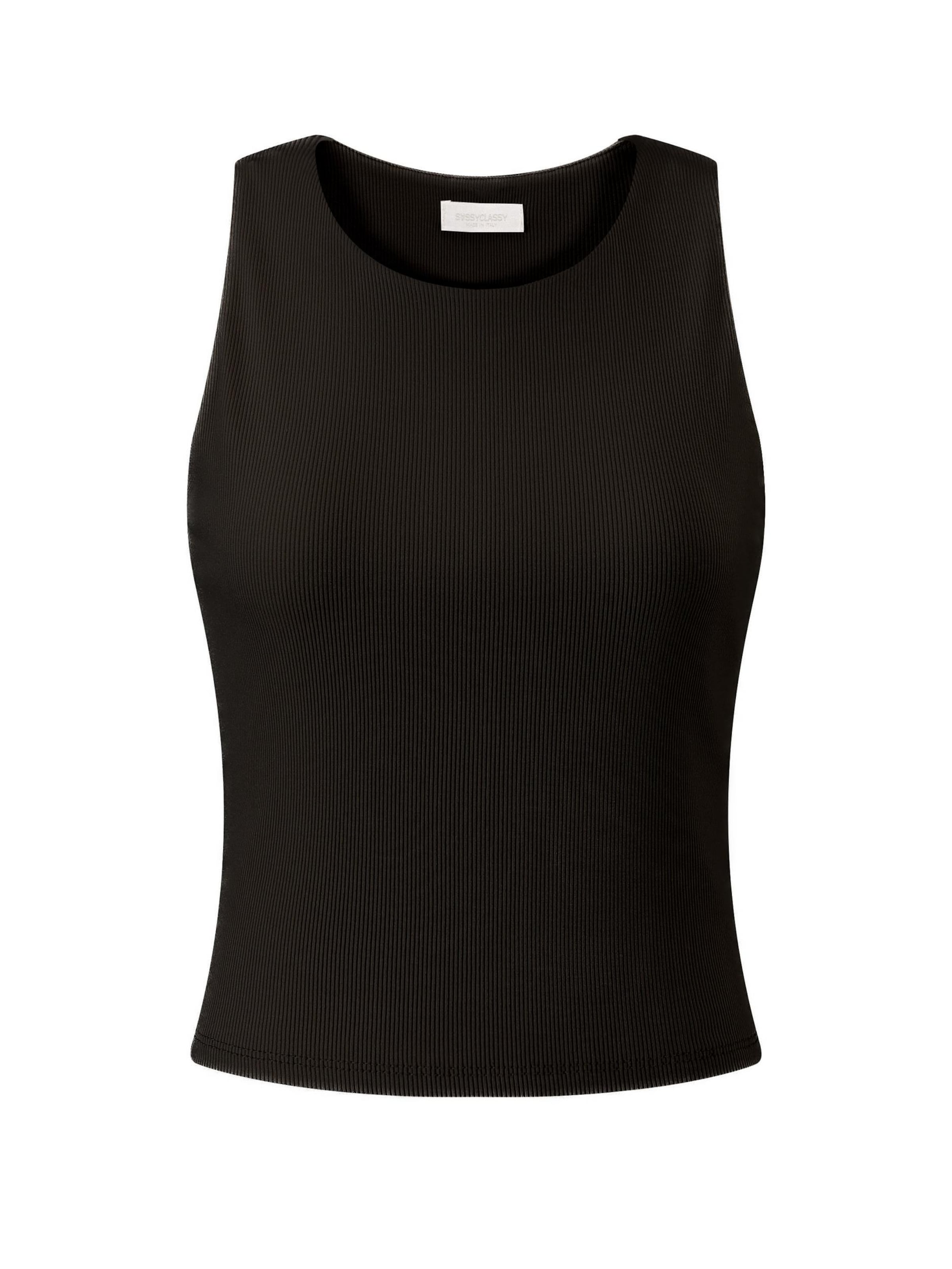 SASSYCLASSY Top‌‌‌‌‌ in Schwarz: Vorderseite