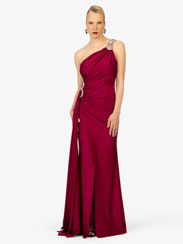 Kraimod - Vestido de noche en rojo: frente