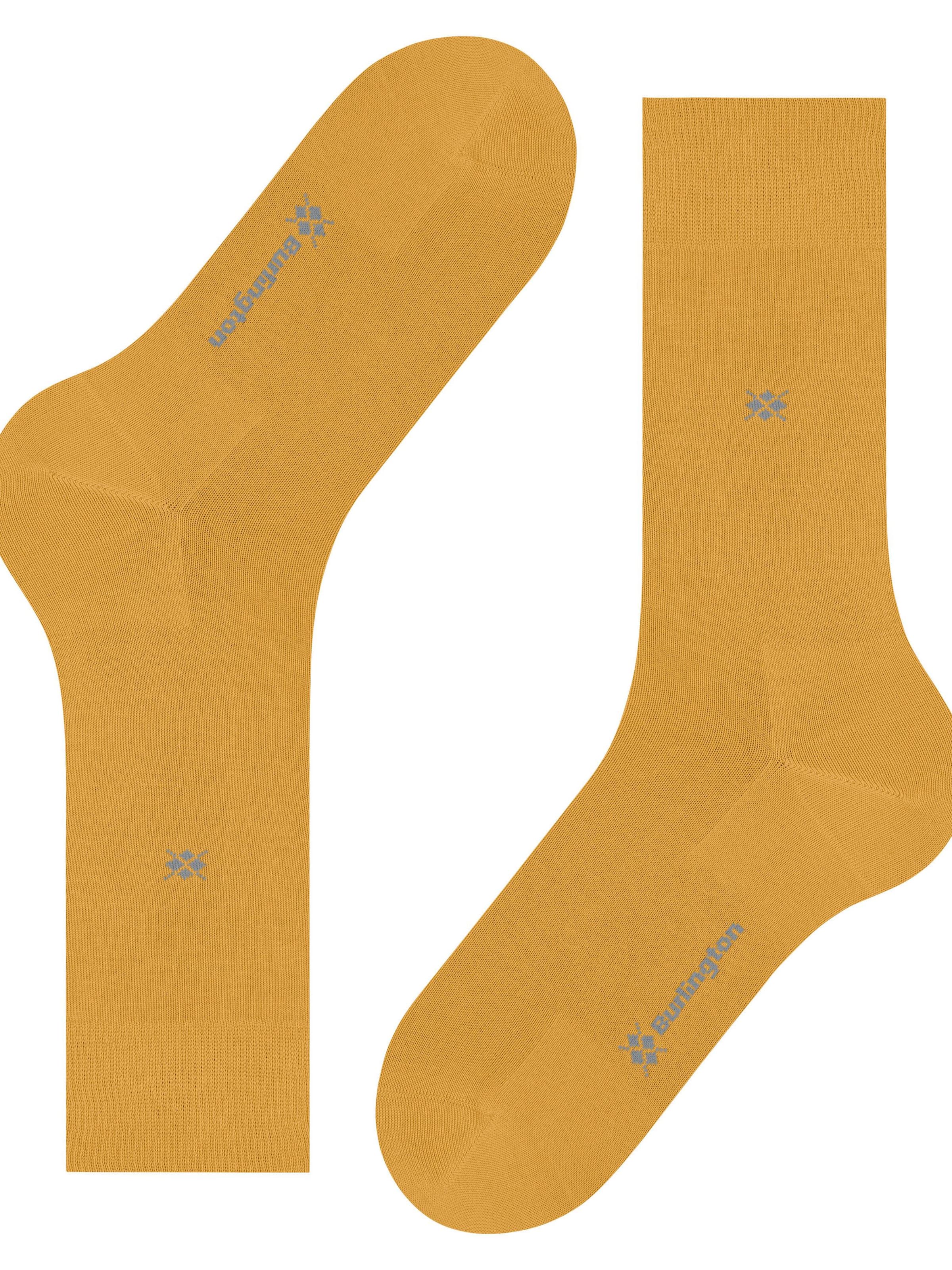 BURLINGTON Socks 'Dublin' in Yellow