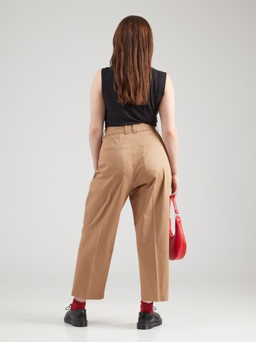 Tommy Hilfiger Curve Slim fit Pleated Pants in Beige
