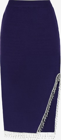 faina Rock in Blau: Vorderseite