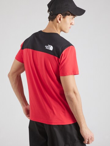 Tricou 'ICONS' de la THE NORTH FACE pe roșu