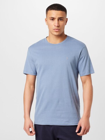 AllSaints Tričko 'BRACE' – modrá: přední strana