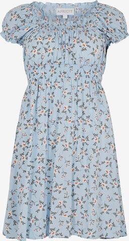 Apricot Dress 'Orchidee' in Blue: front