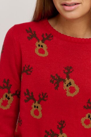 Oxmo Sweater 'Christel' in Red