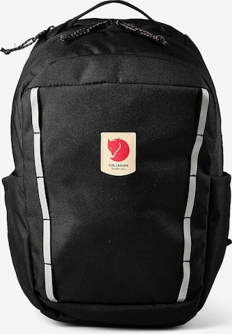 Fjällräven Rucksack 'Skule' in Schwarz: Vorderseite