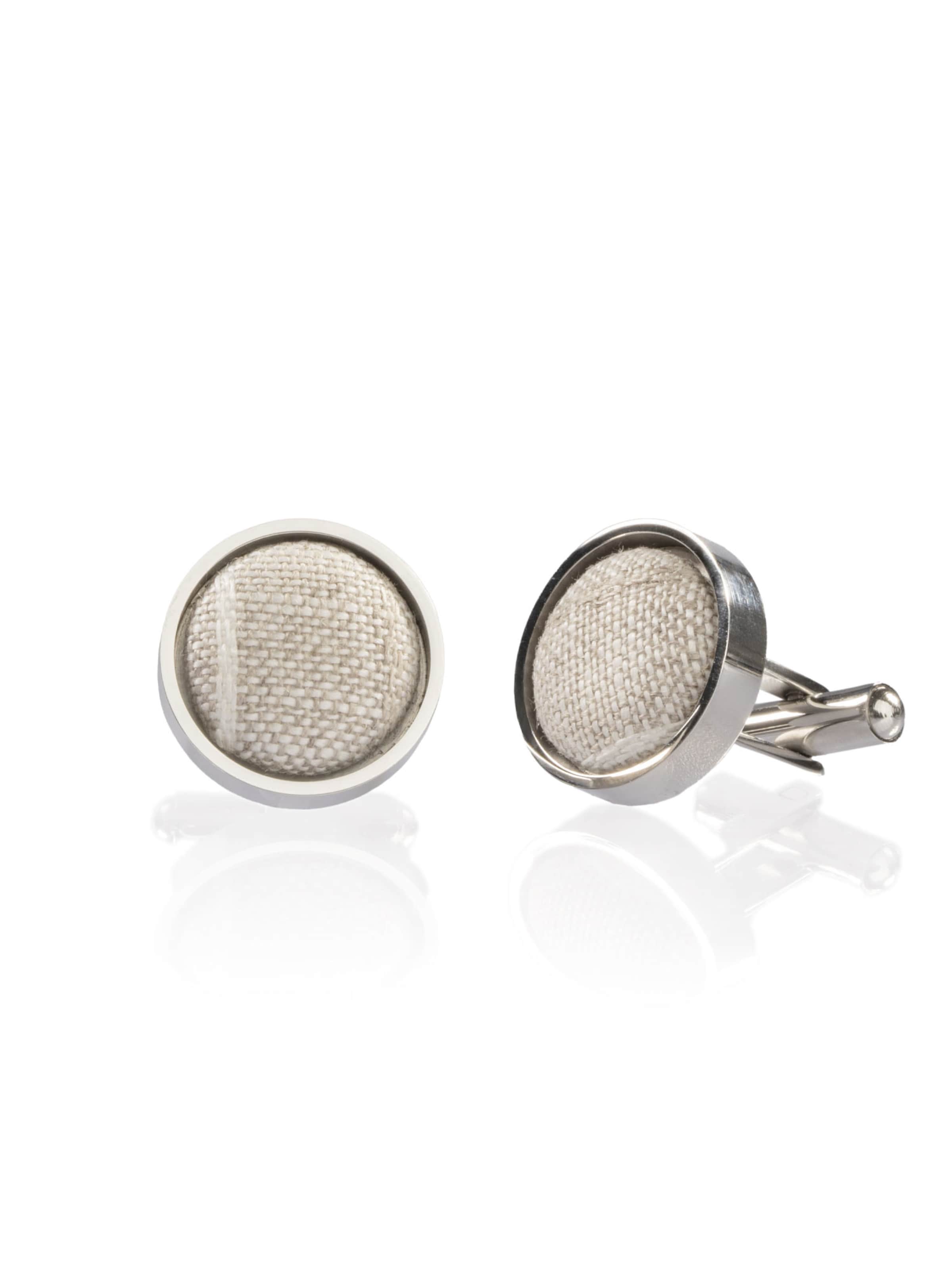FAFIGO Cufflinks 'Nonno Renato' in Grey: front