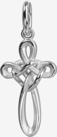 JEVELION Kreuz Anhänger Kreuzanhänger 925 Sterlingsilber in Silber: predná strana