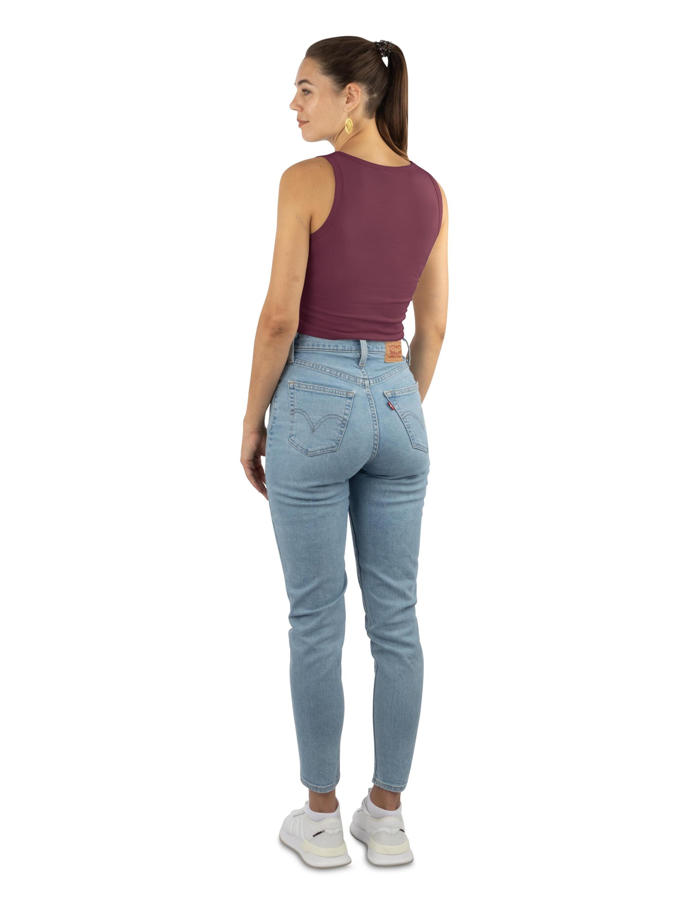 Janice Top ' Namlea ' in Blau