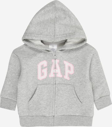 GAP Sweat jacket in Grey: front