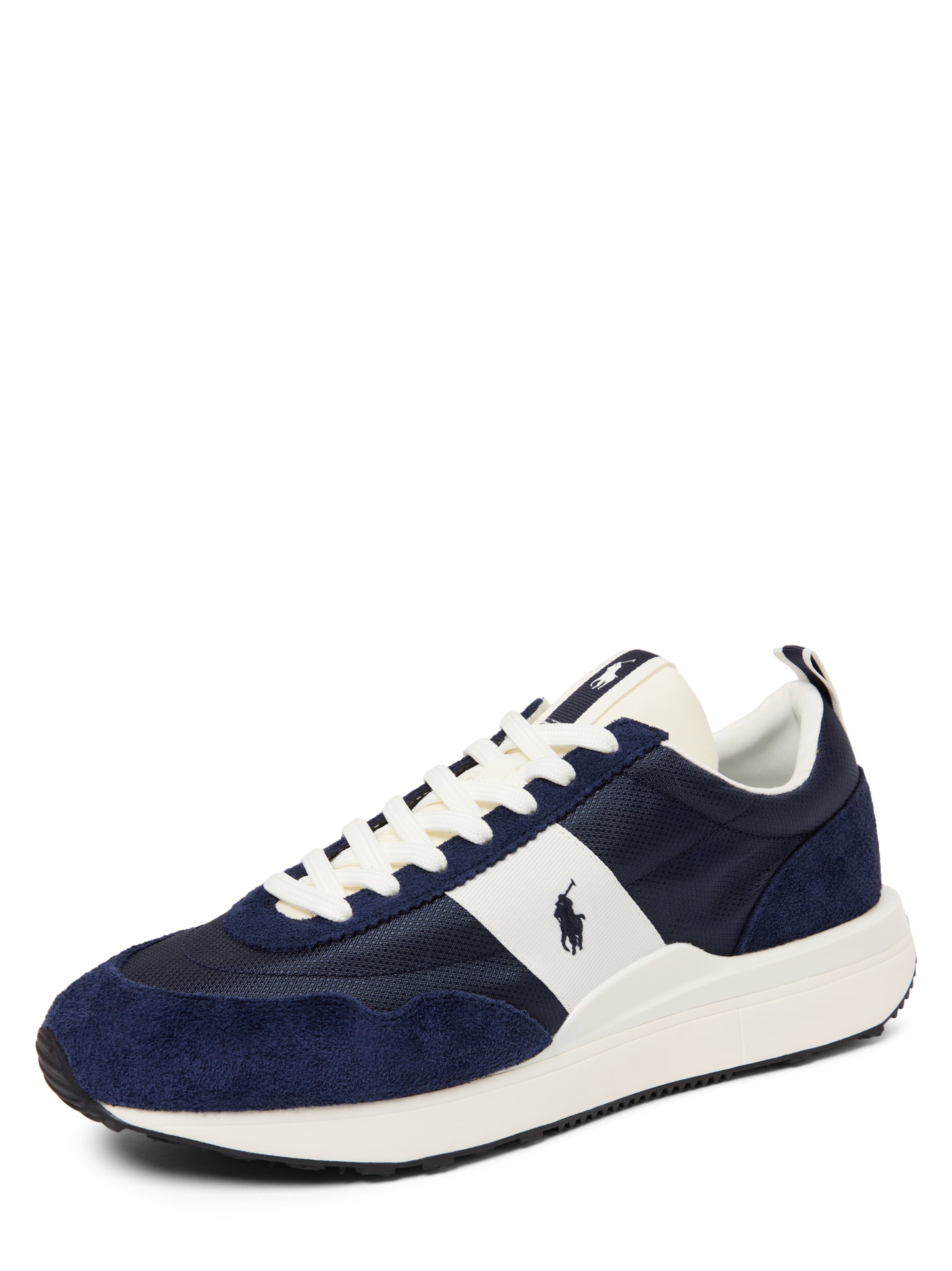 Polo Ralph Lauren Platform trainers ' Train 89 ' in Blue: front