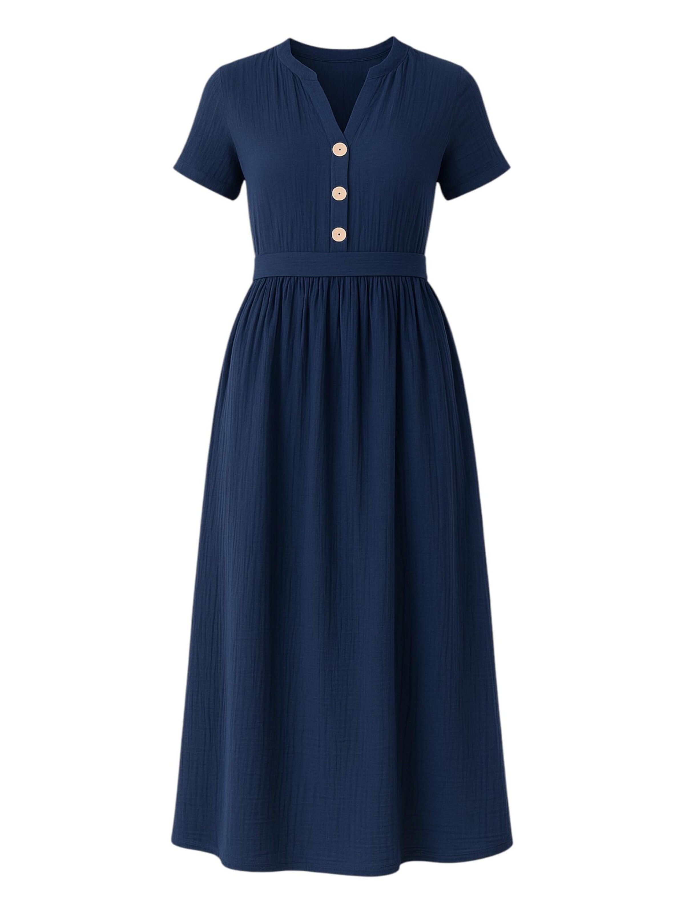 WENOR Zomerjurk 'MIRA' in Blauw: voorkant