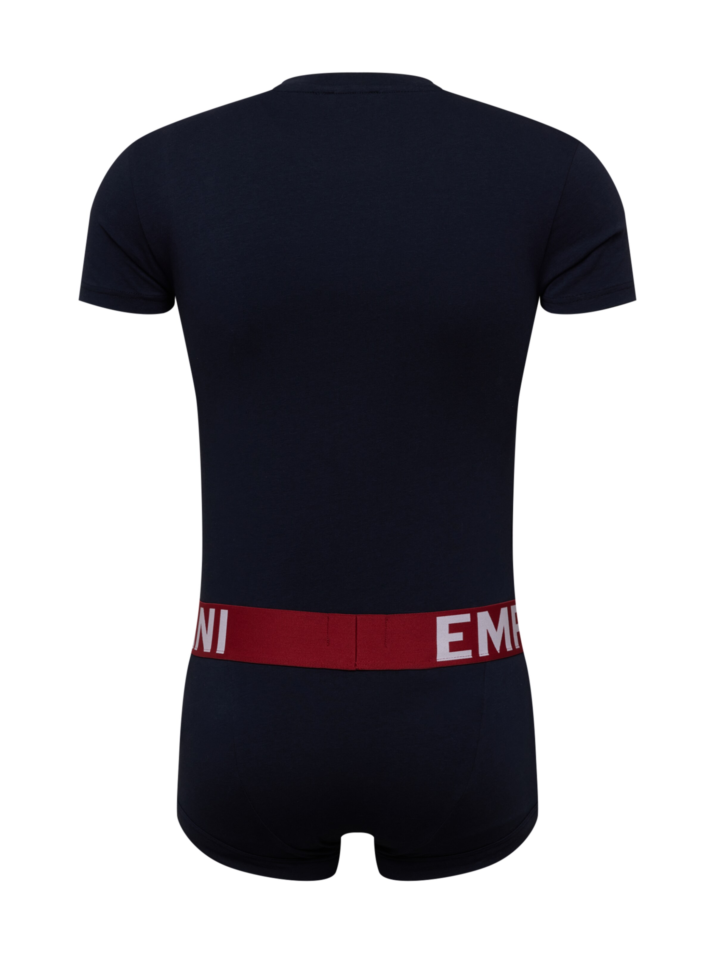 Pigiama corto di Emporio Armani in blu