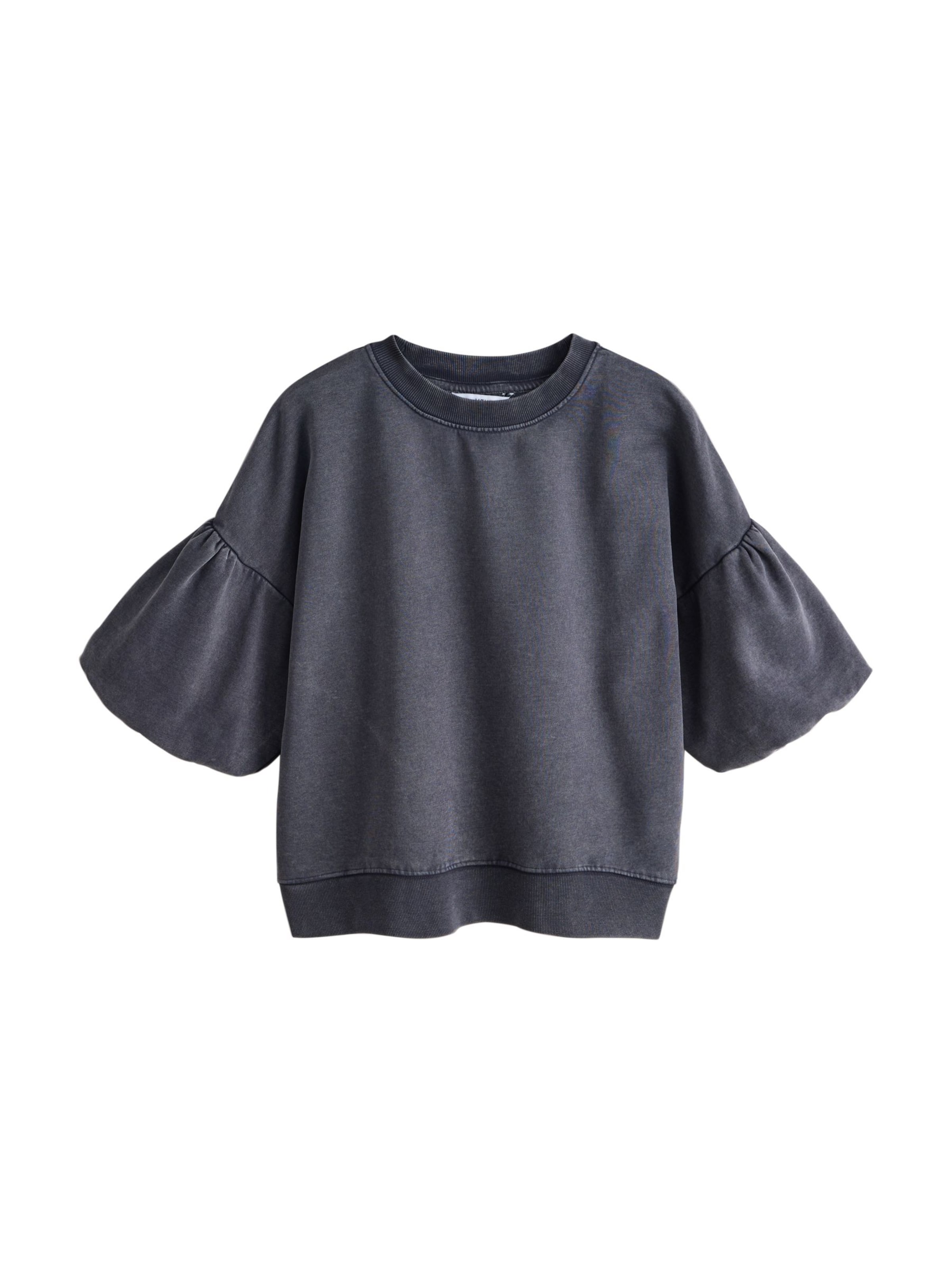 Next Mikina – šedá: přední strana