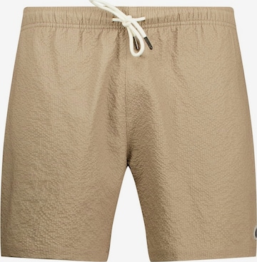Shorts de bain 'ELIOTT' Deeluxe en marron : devant