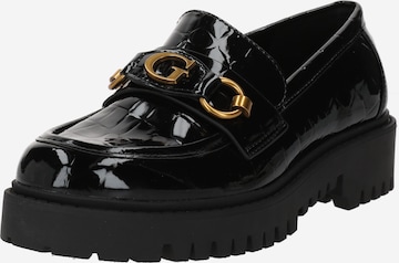 GUESSSlip On cipele 'ORAGEN2' - crna boja: prednji dio