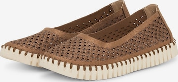 Chaussure basse 'Tulip3578' ILSE JACOBSEN en marron : devant