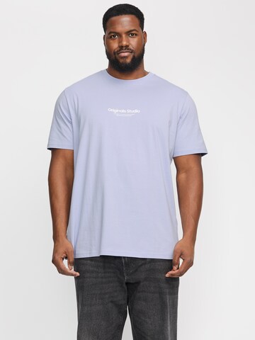 T-Shirt 'JORVesterbro' Jack & Jones Plus en violet : devant