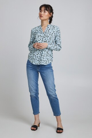 ICHI - Blusa 'BRUCE' em azul
