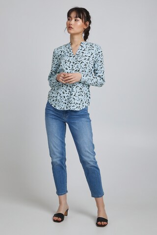 ICHI Blouse 'IHBRUCE' in Blue