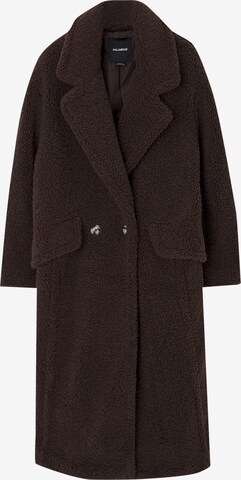 Pull&Bear Płaszcz przejściowy w kolorze brązowy: przód