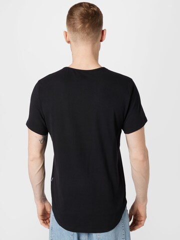 BLEND T-Shirt in Schwarz