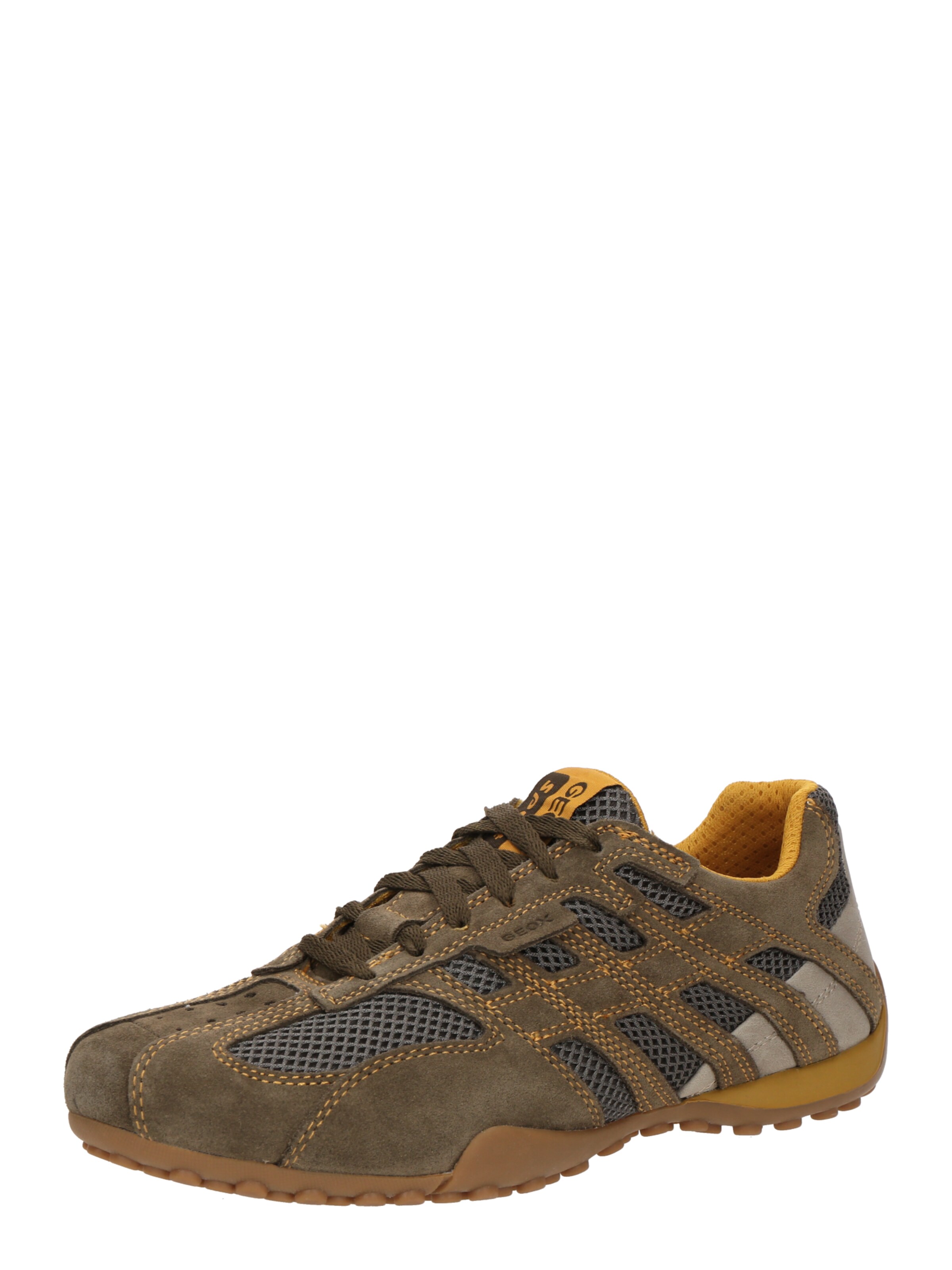 GEOX Platform trainers 'U Snake Original A' in Brown: front