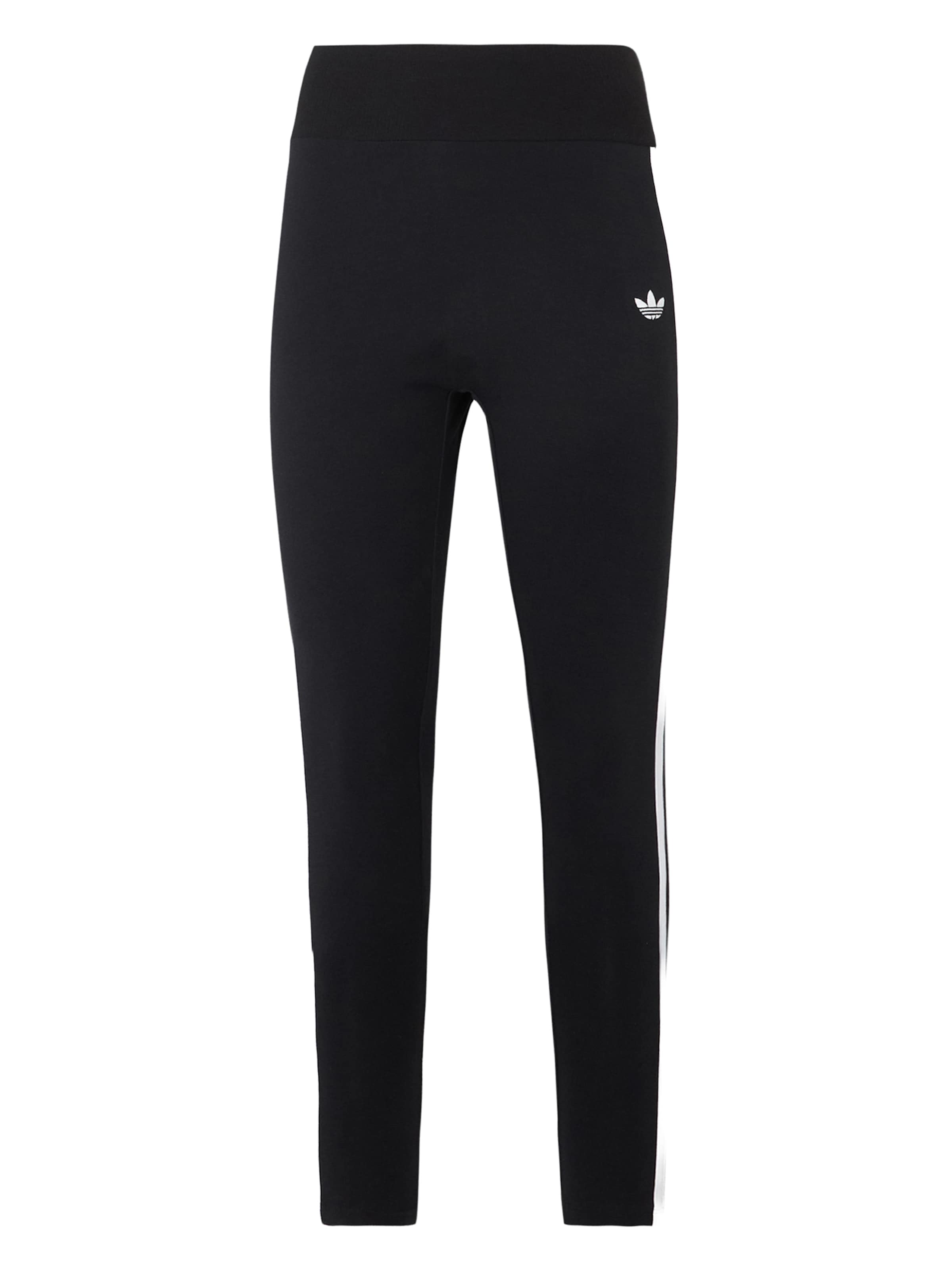 ADIDAS ORIGINALS Skinny Leggings in Black: front