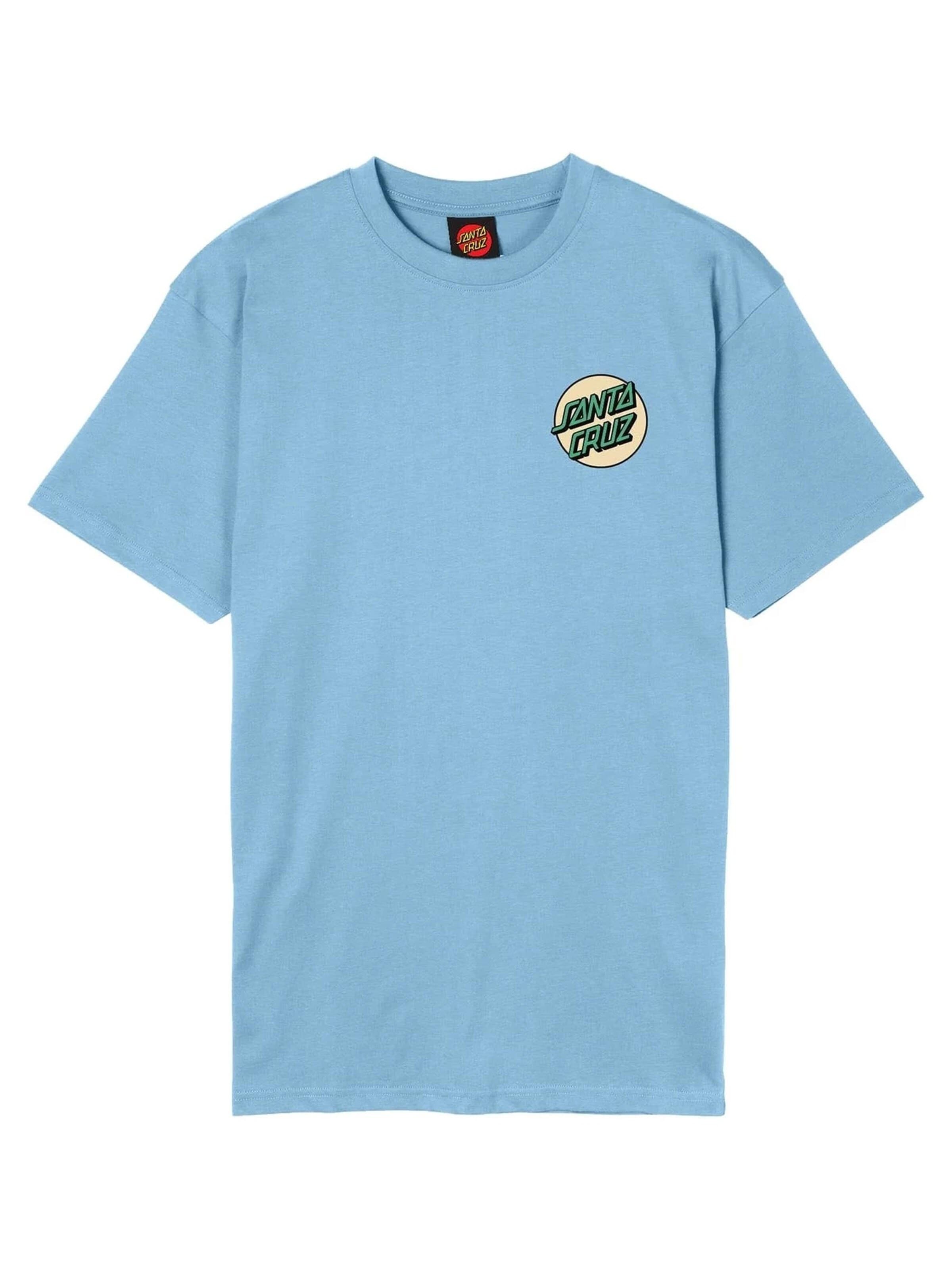 Santa CruzMajica 'Camiseta santa cruz azul screaming rose flash tee' - plava boja: prednji dio