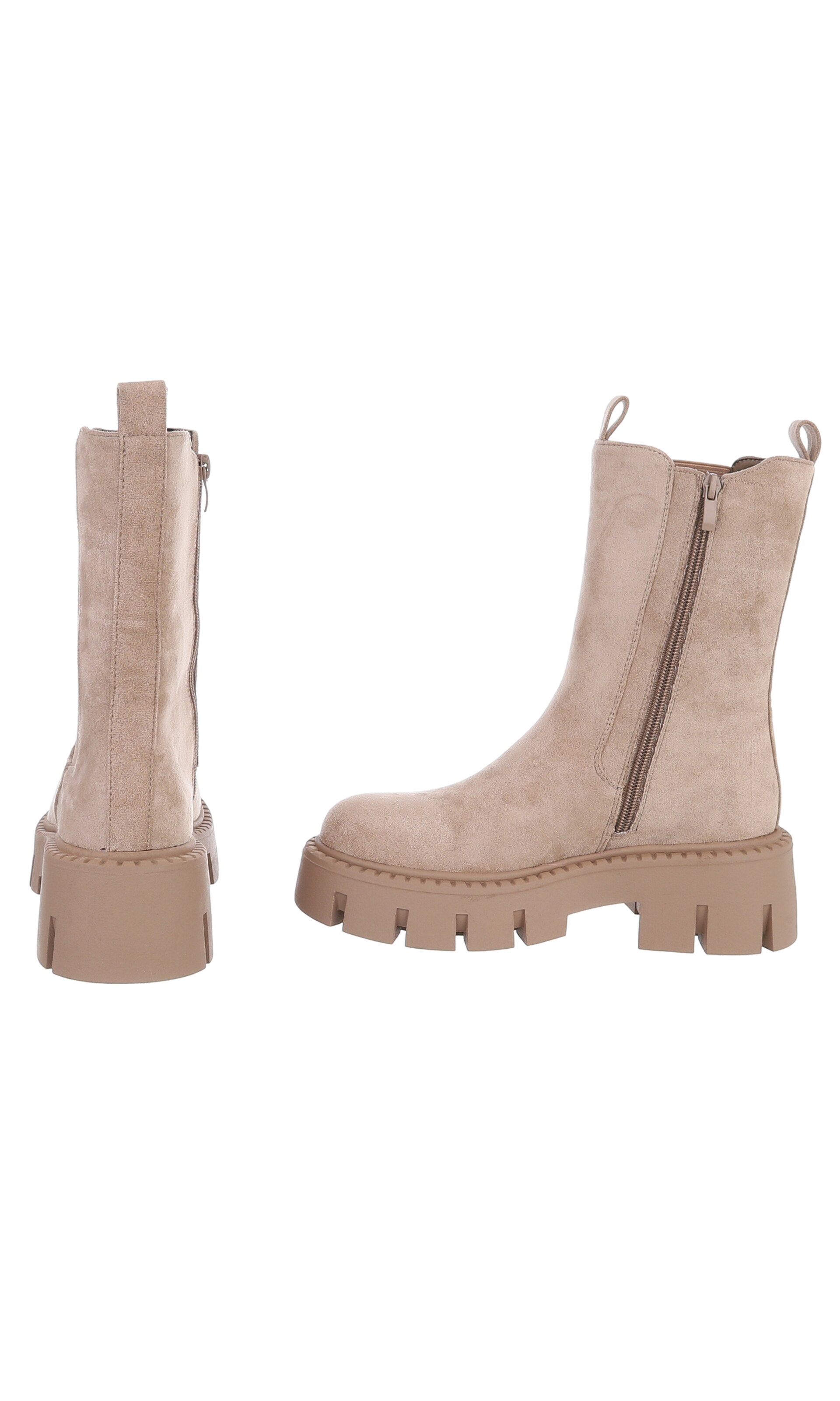 Ital-Design Stiefelette in Braun