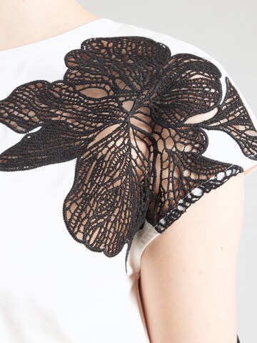 T-shirt 'MAGLIA' PATRIZIA PEPE en blanc