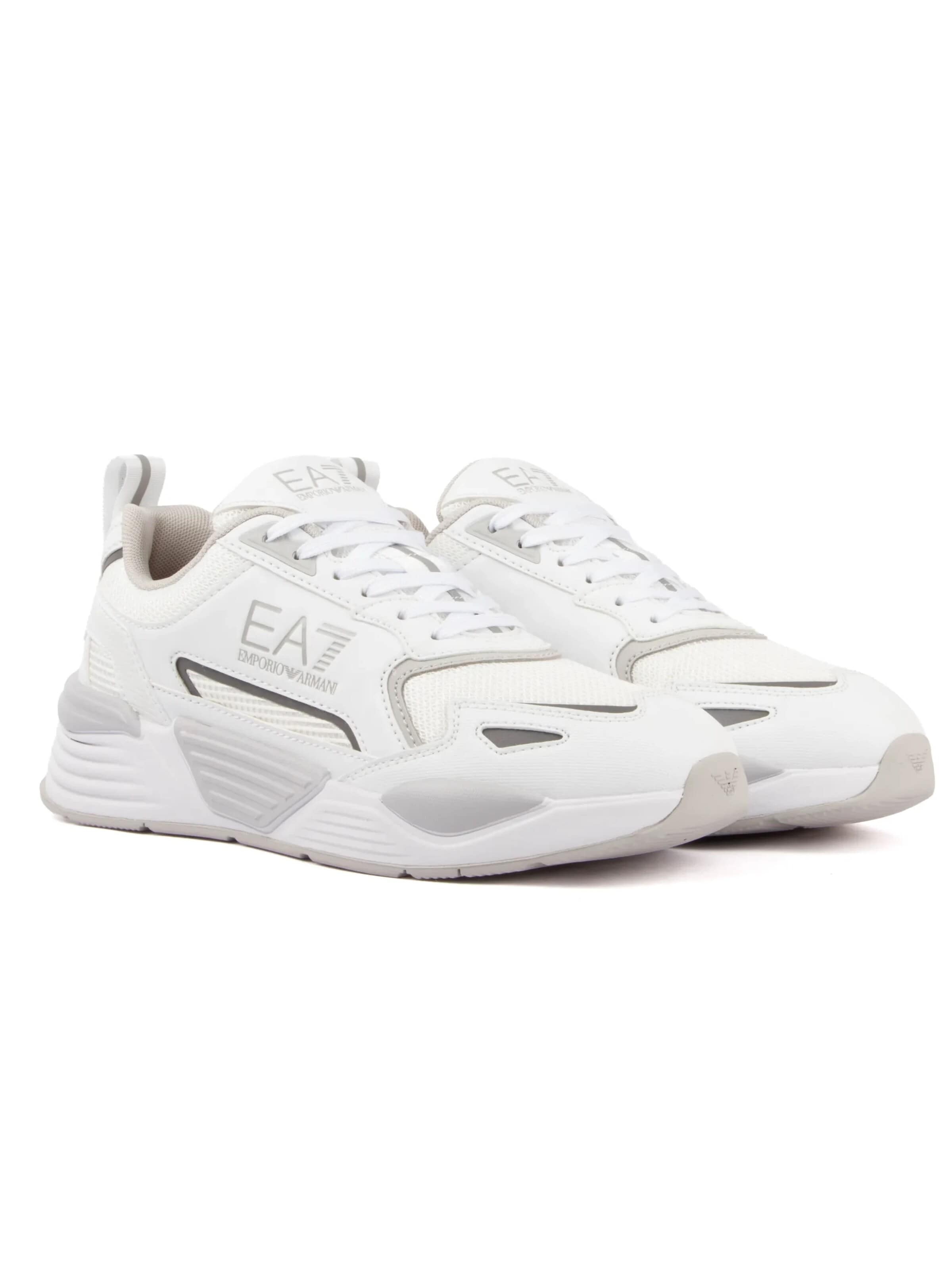 ARMANI Lace-Up Shoes 'Ace Runner' in White