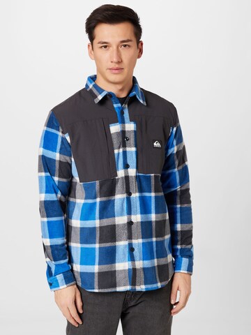 QUIKSILVER Regular Fit Funktionshemd 'NORTH SEAS' in Blau: predná strana