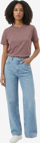 LTB Jeans Shirt 'LTB Jeans Damen Basic T-Shirt' in Brown: front