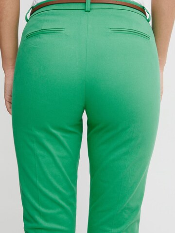 b.young - Slimfit Calças chino em verde
