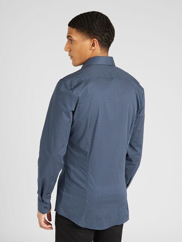 OLYMP Regular fit Button Up Shirt in Blue