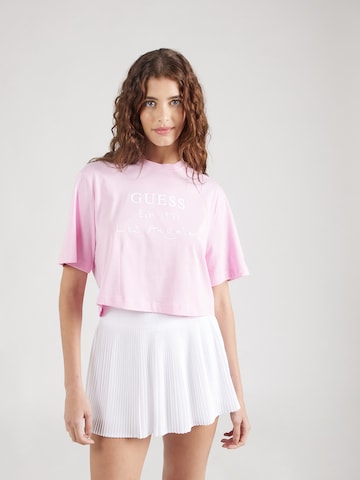 T-shirt fonctionnel 'DAKOTA' GUESS en rose