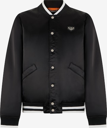 Philipp Plein - Chaqueta de entretiempo en negro: frente