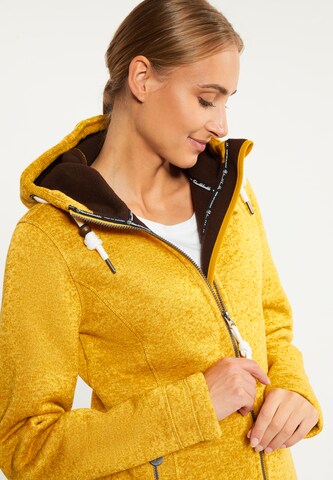 Veste en polaire Schmuddelwedda en jaune