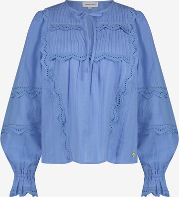 Fabienne Chapot Blouse 'Lucia' in Blauw: voorkant