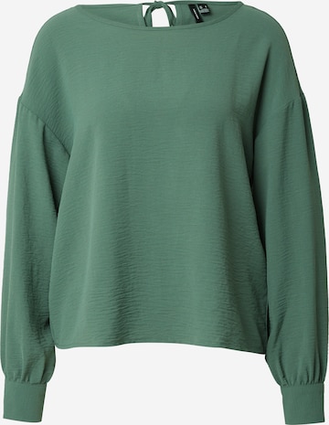 Camicia da donna 'INGE' di VERO MODA in verde: frontale