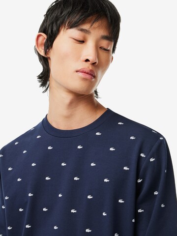 Sweat-shirt LACOSTE en bleu