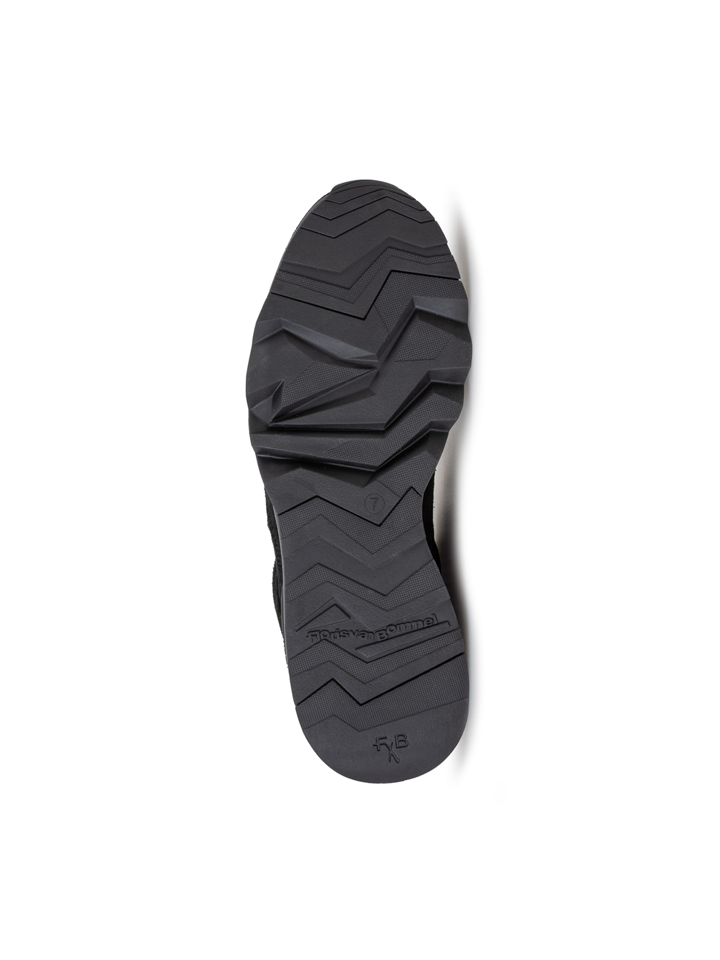 Sneaker bassa 'De Zager 10' di Floris van Bommel in nero