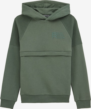 WE Fashion Sweatshirt in Green: front