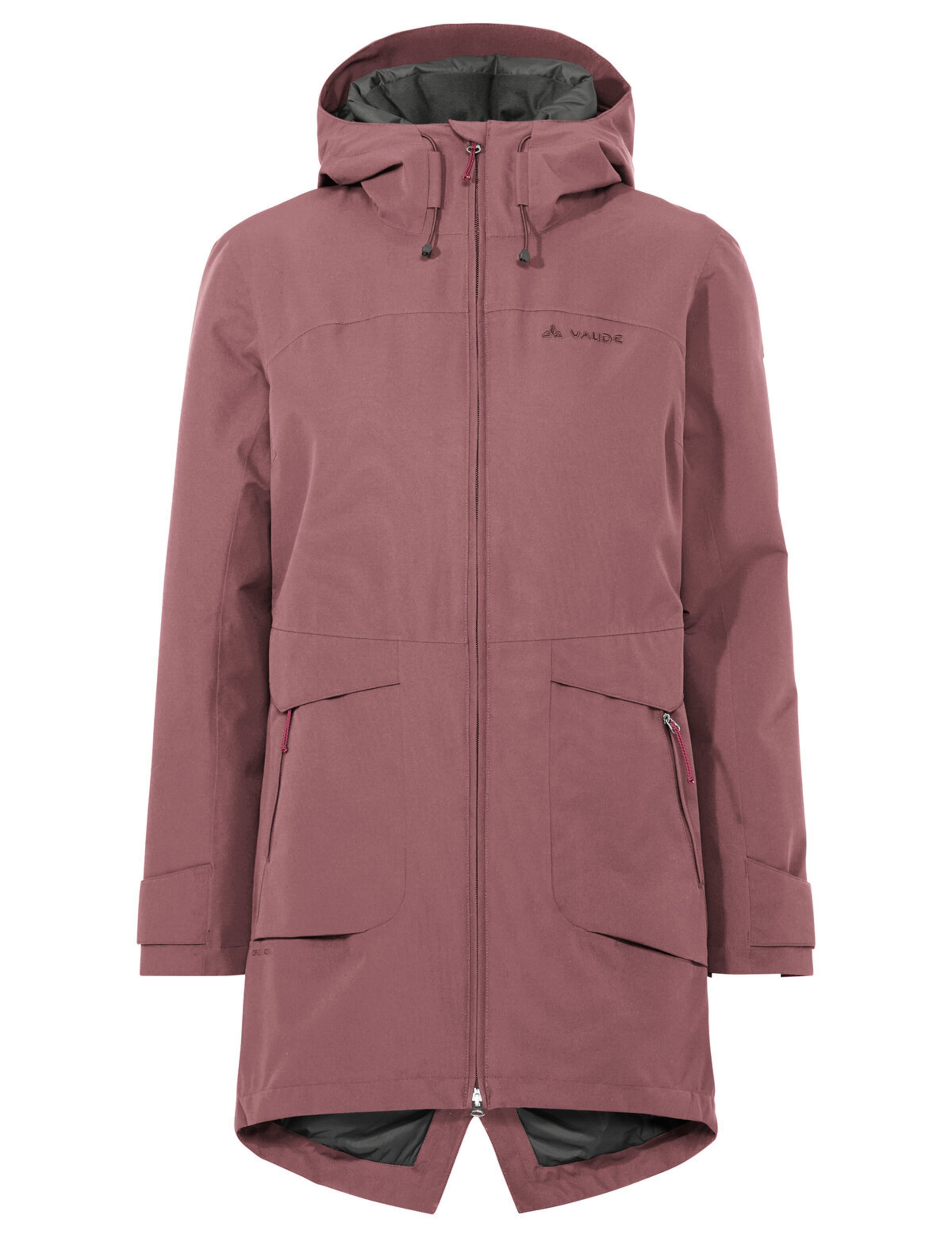 VAUDE Outdoor jacket 'Skomer III' in Red: front