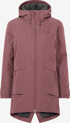 VAUDE Outdoor jacket 'Skomer III' in Red: front