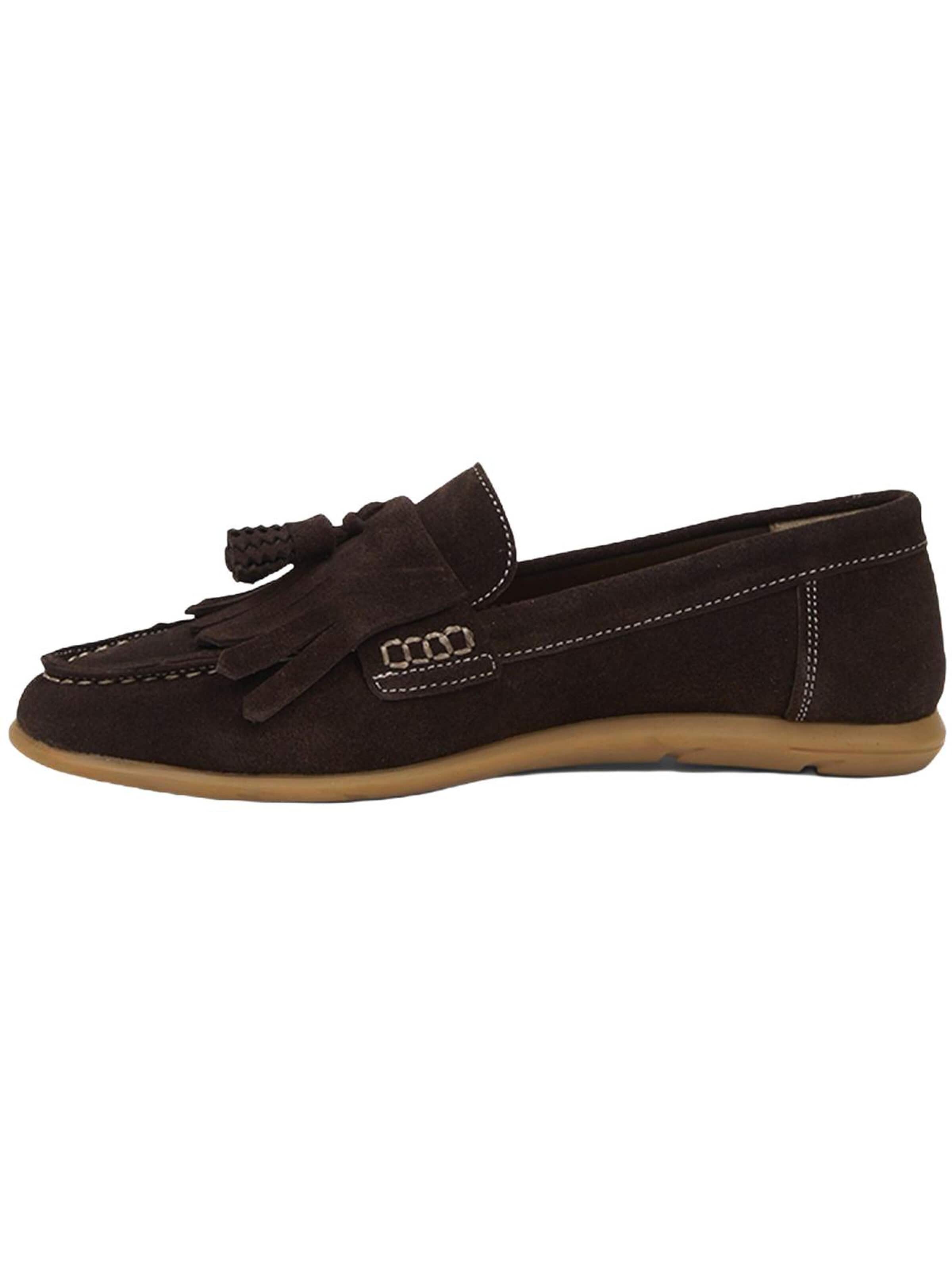 Desa - Mocasines 'Beleg' en marrón