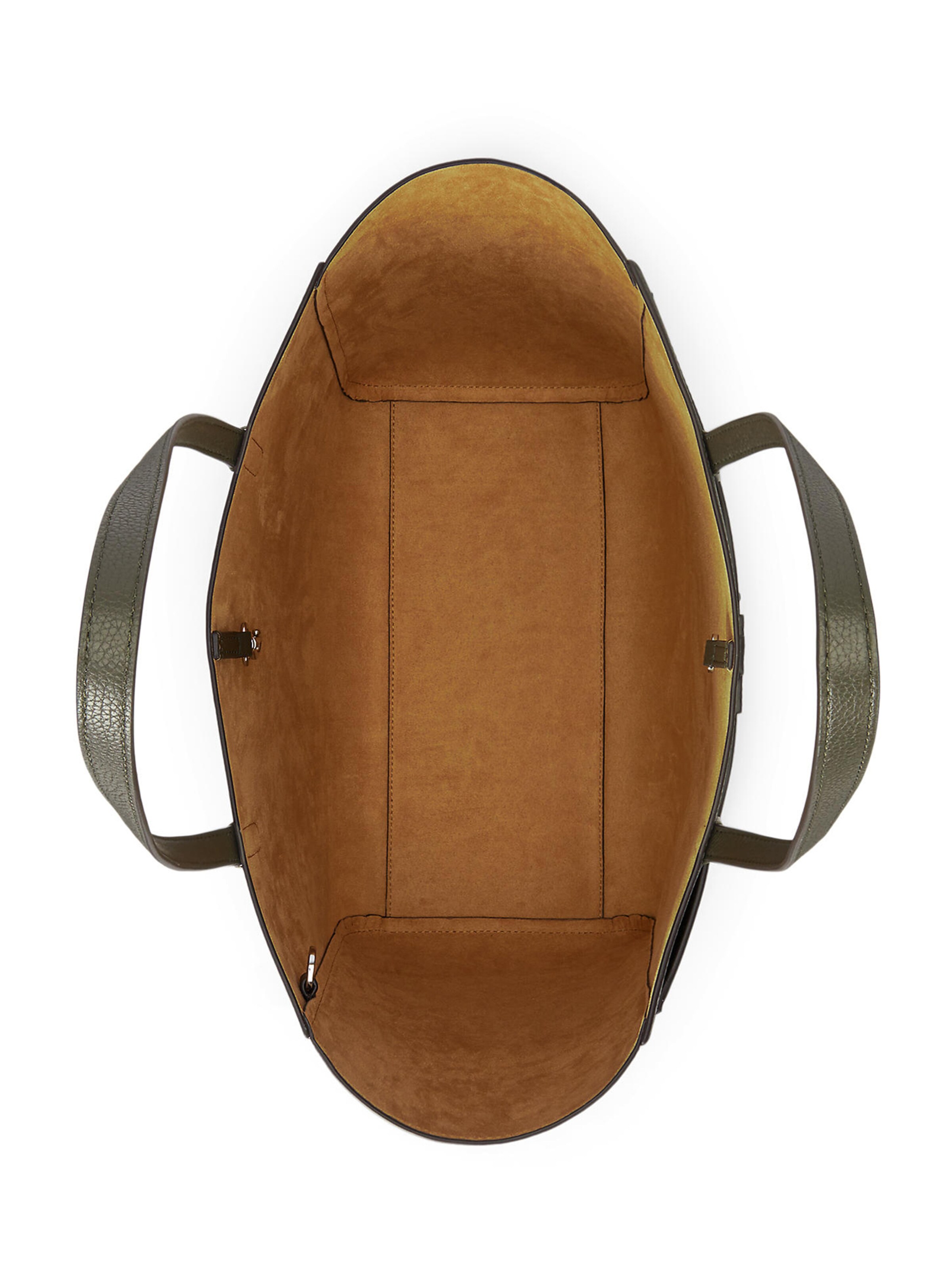 Lauren Ralph Lauren Nakupovalna torba 'CMRYN' | zelena barva