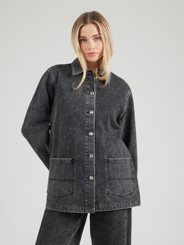 OBJECT Prehodna jakna | črna barva: sprednja stran