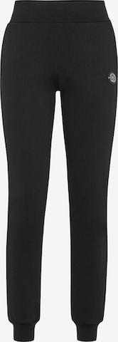 Plein Sport Trousers in Black: front